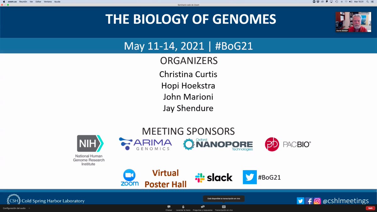 The Biology of Genomes Conference