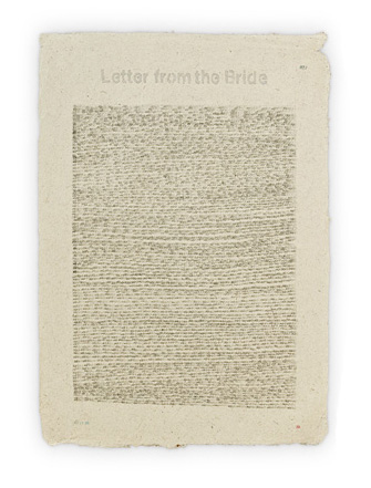 Carta de la novia (Letter from the Bride). Serie 027