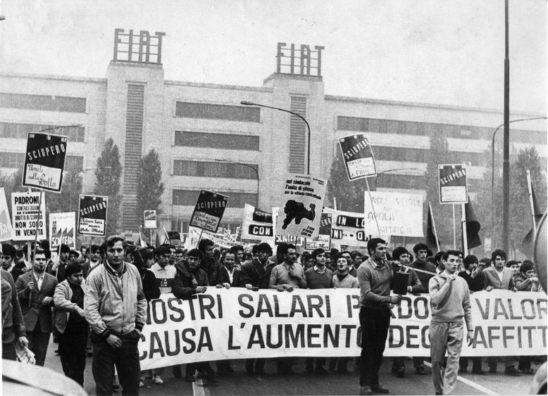 Fiat workers, hot autumn 1969 [photo: cc sa-by, via libcom.org]