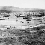 The port of Piraeus in 1860