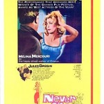 Poster from the film 'Never on Sunday', directed by Jules Dassin