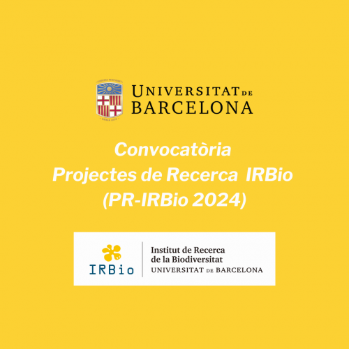 Call for IRBio PR Grants 2024 for young researchers