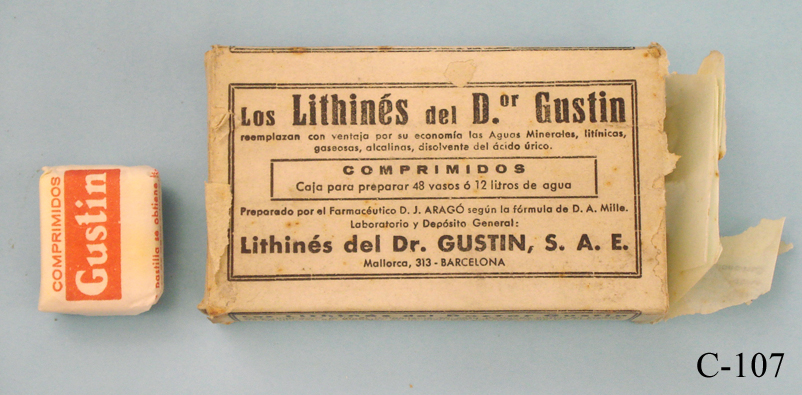 Lithines Del Dr Gustin Pharmakoteka