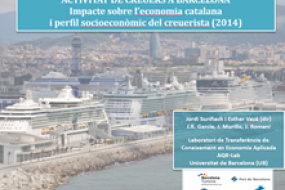 La Dra Vayá (AQR-Lab de la UB) presentarà l’estudi sobre l'impacte econòmic dels creuers realitzat per al Port de Barcelona