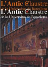 Portada del llibre "L'Antic Claustre de la Universitat de Barcelona"