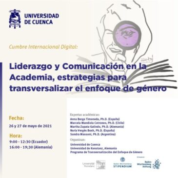 Participació de COPOLIS en la cimera “Lideratge i Comunicació a l’Acadèmia, estratègies per transversalitzar l’enfocament de gènere”