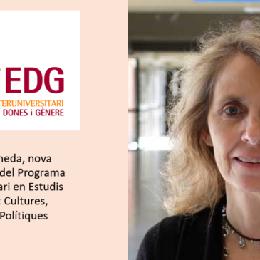 Professor and Founder of COPOLIS, Elisabet Almeda, Appointed Coordinator of the Interuniversity PhD Program in Gender Studies: Cultures, Societies, and Policies