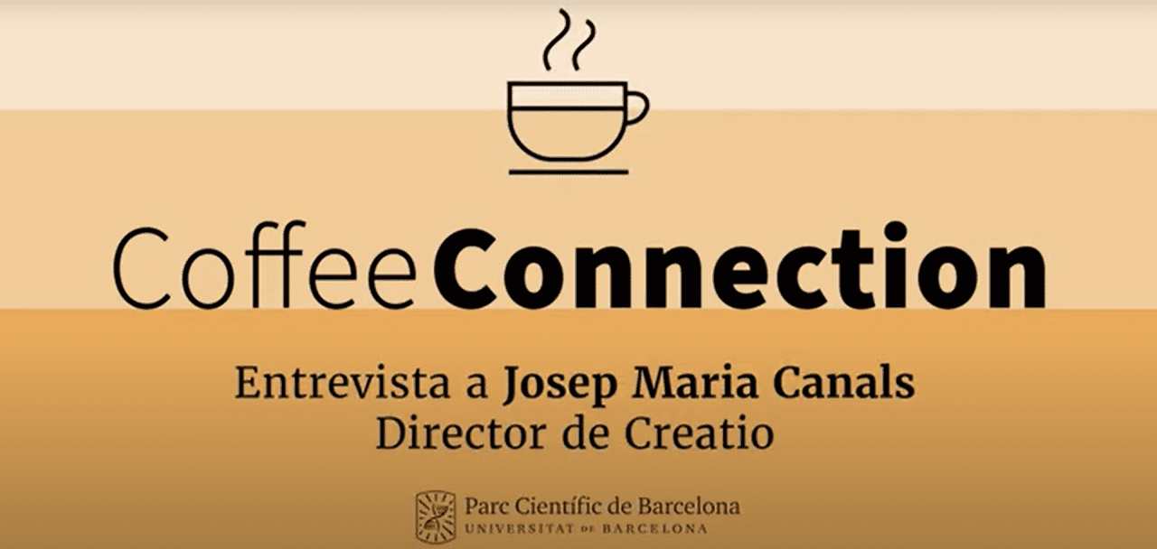 Cover coffee connection - 28 february 2024 interview Dr. Josep M. Canals to explain Creatio PCB