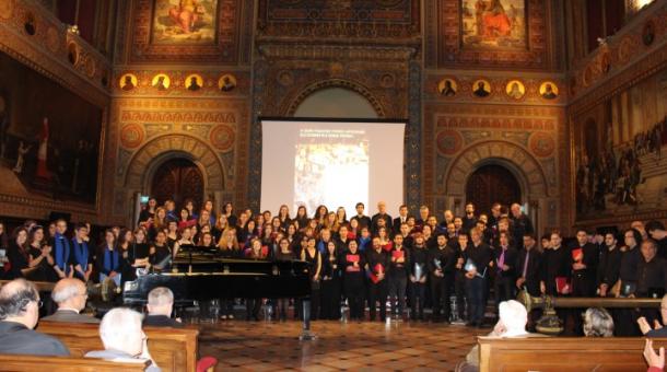 En aquest concert de la Pastoral Universitària hi participen cinc corals de quatre diferents universitats catalanes