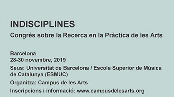 El congrés tindrà lloc del 28 al 30 de novembre a l’Edifici Històric de la UB i a l’Escola Superior de Música de Catalunya (ESMUC)