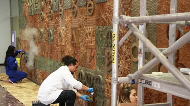 Restauració murals Facultat de Química 2