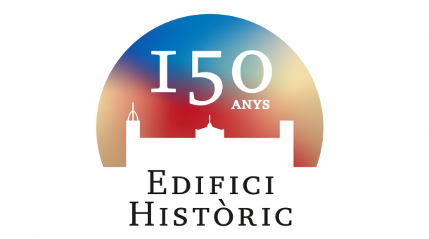 Logotip 150è aniversari Edifici Històric