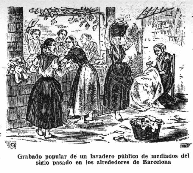 posponer inalámbrico filósofo El trabajo de la mujer en Barcelona en la primera mitad del siglo XX:  lavanderas y planchadoras
