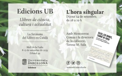 Col·lecció SINGULARITATS a la Setmana del Llibre en Català