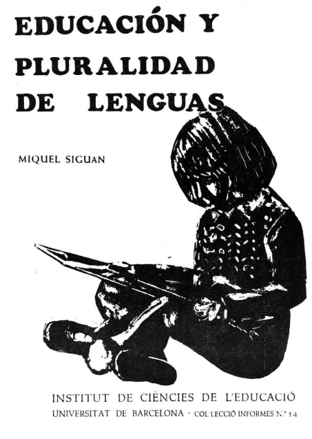 Educación y pluralidad de lenguas