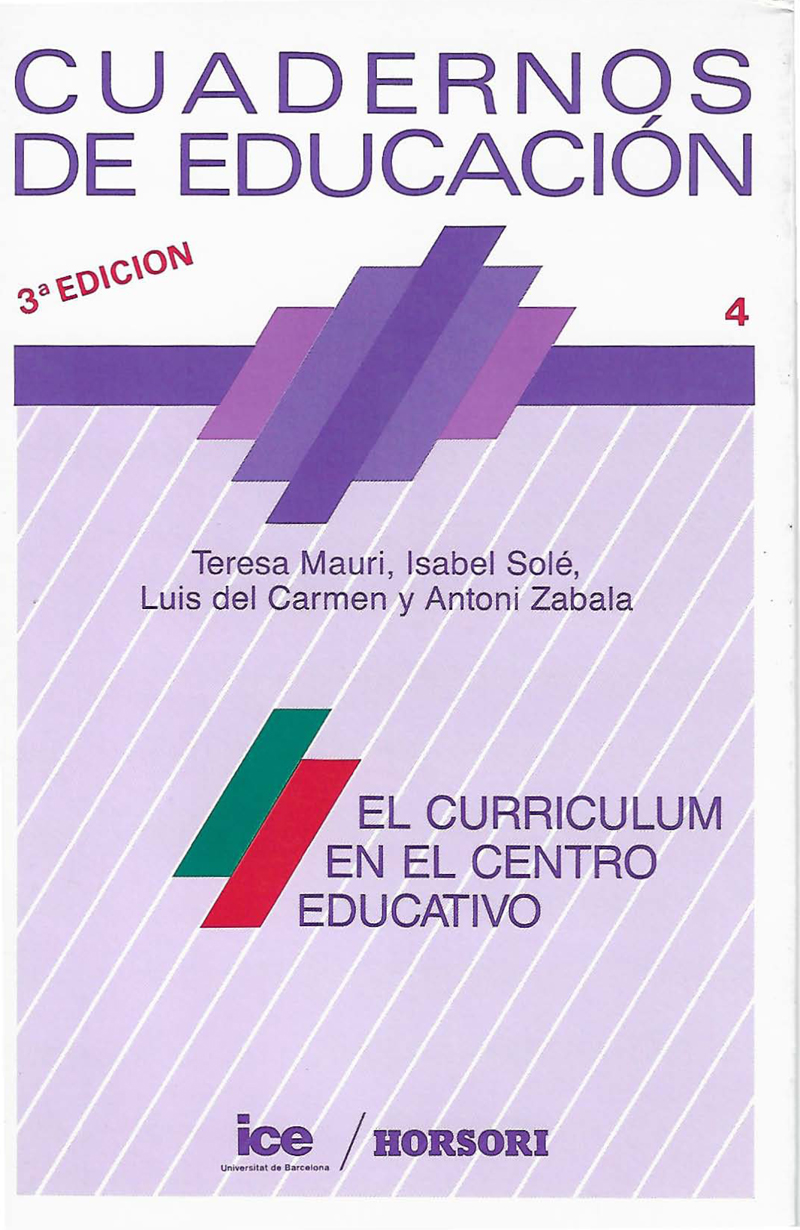 El Curriculum en el centro educativo