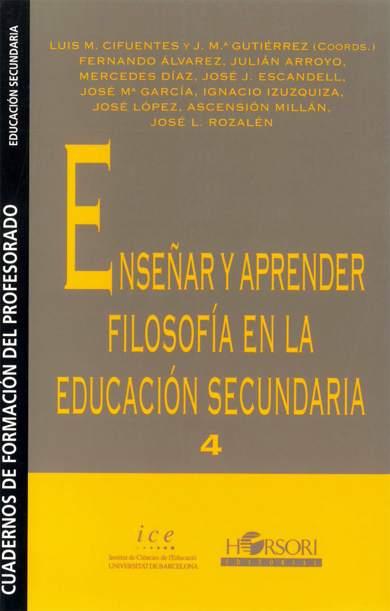 Enseñar y aprender filosofía en la educación secundaria