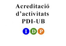 Acreditació activitats PDI-UB