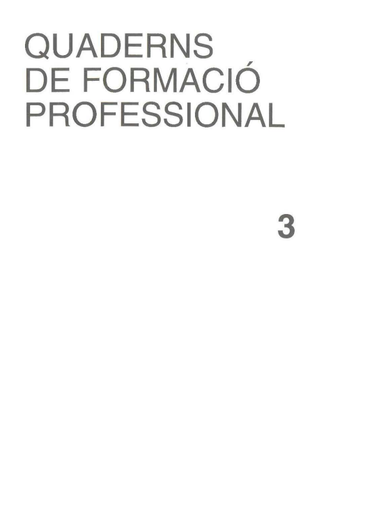 Formació professional, Catalunya