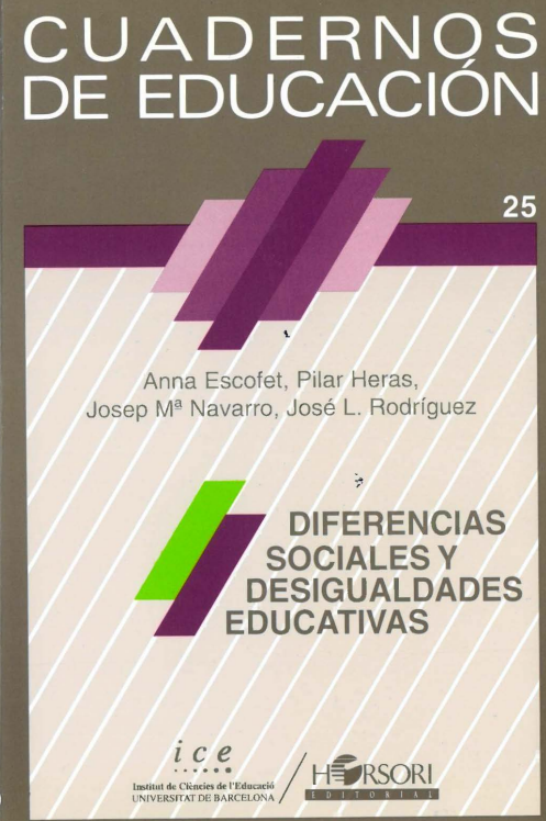 	Sociologia de l'educació Igualtat Classes socials Multiculturalisme