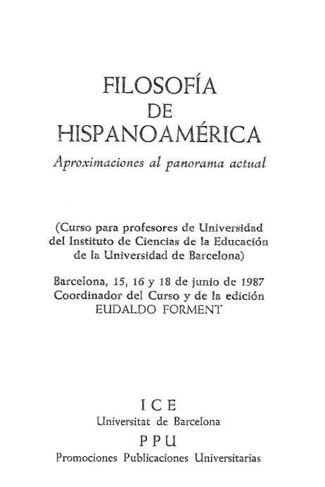 Filosofia llatinoamericana Segle XX