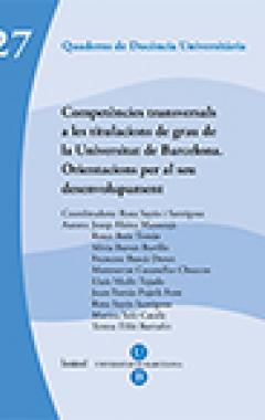 Competències transversals a les titulacions de grau de la Universitat de Barcelona
