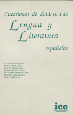 Cuestiones de didáctica de lengua y literatura españolas