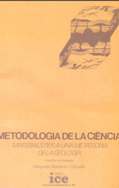 Metodologia de la ciència : materials per a una metateoria de la geologia