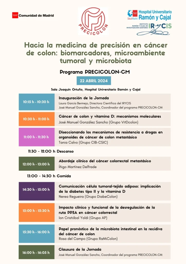 Scientific conference on colon cancer NuRCaMeIn