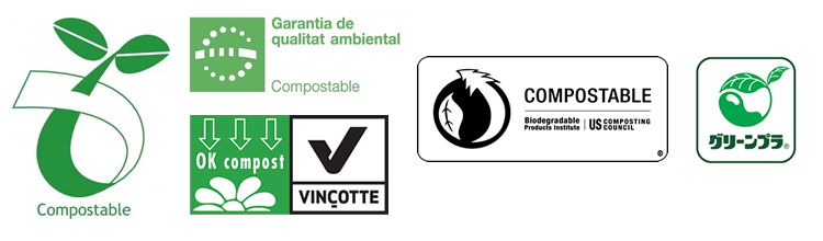 distintiu identificatiu productes compostables