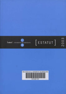 UB Statute Cover