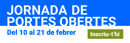 Jornada de Portes Obertes