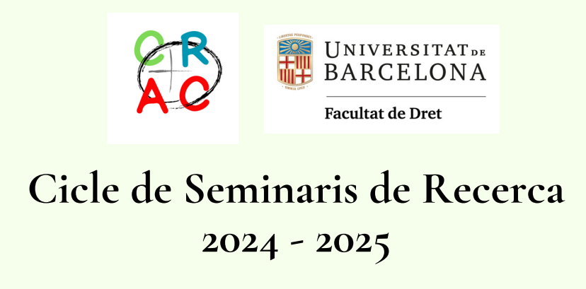 Cicle de Seminaris de Recerca 2024-2025