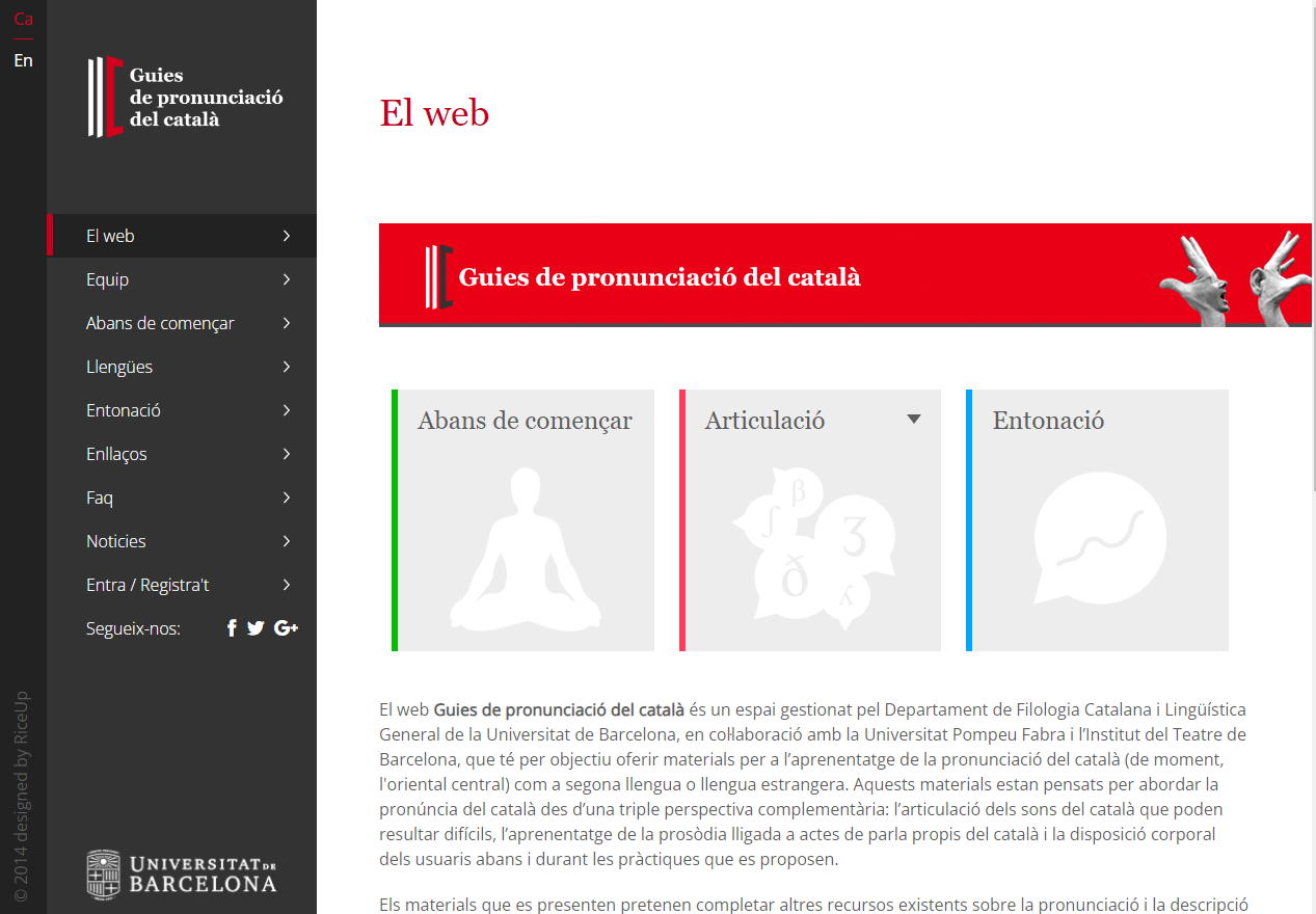 Guies de pronunciació