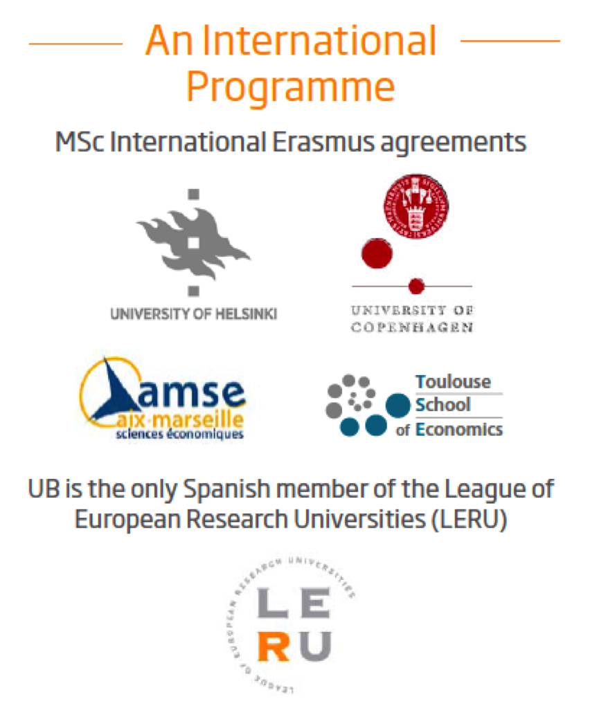 An International Programme - UB School Of Economics